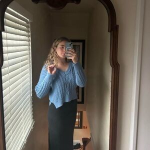 Blue Abercrombie sweater